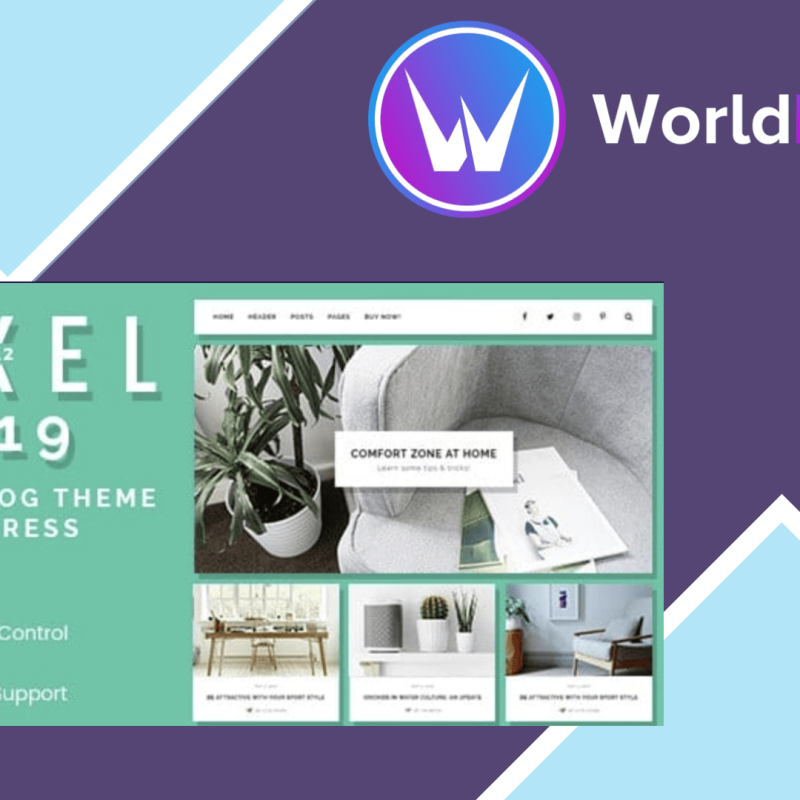 Baxel Minimal Blog Theme for WordPress441437.png