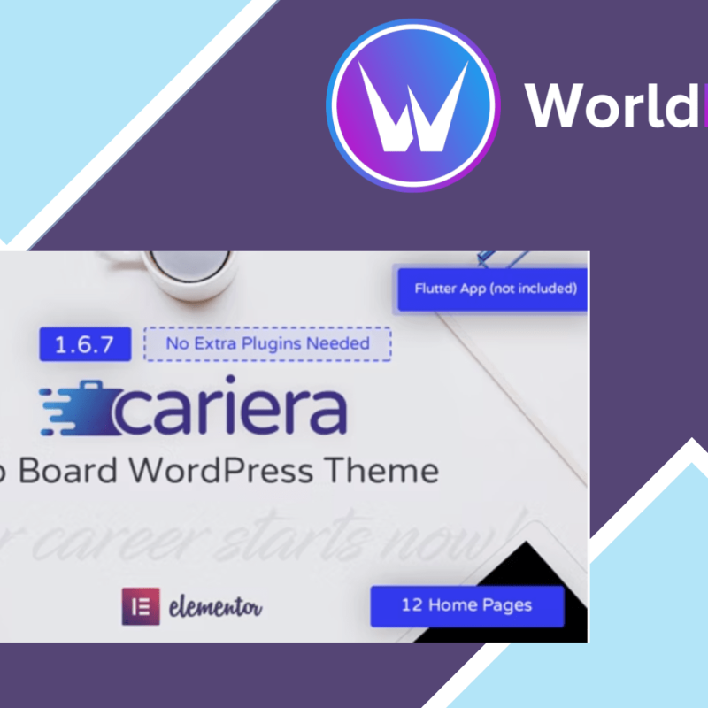 Cariera Job Board WordPress Theme444053.png