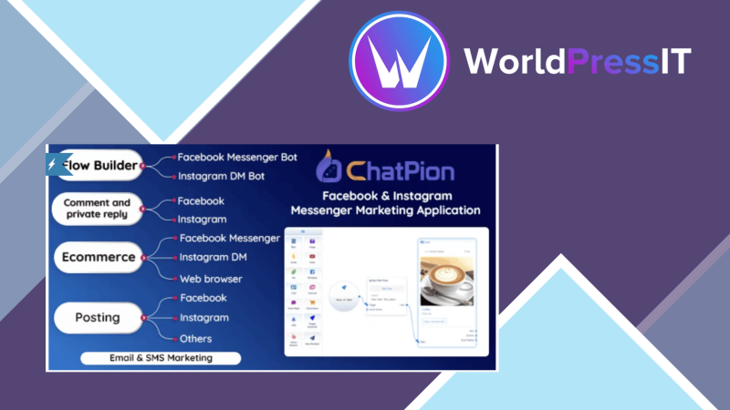 ChatPion Facebook and Instagram Chatbot eCommerce SMSEmail and Social Media Marketing Platform SaaS4.png