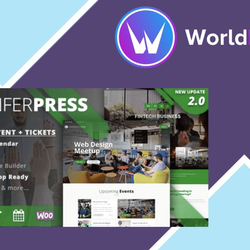 ConferPress Multipurpose Event Tickets WordPress Theme463155.png