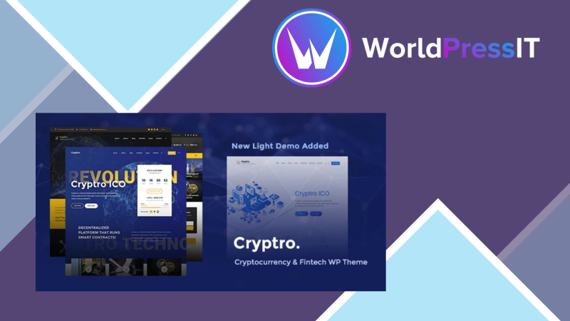 Cryptro Cryptocurrency Blockchain Bitcoin amp Financial Technology WordPress Theme269825.png