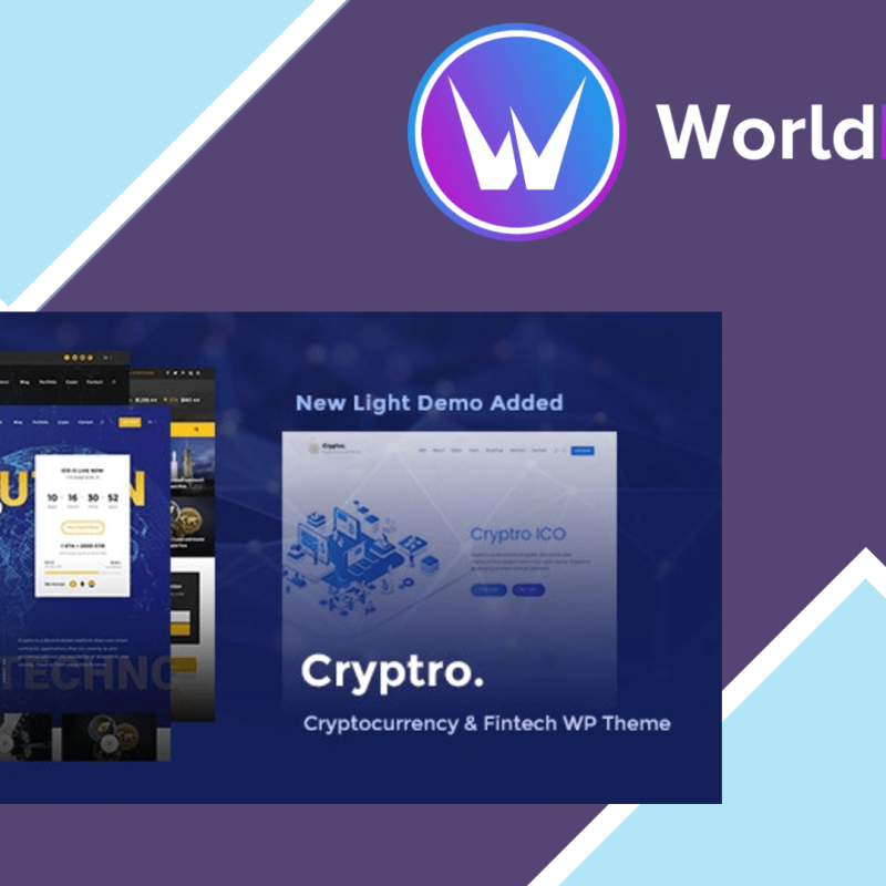 Cryptro Cryptocurrency Blockchain Bitcoin amp Financial Technology WordPress Theme269825.png