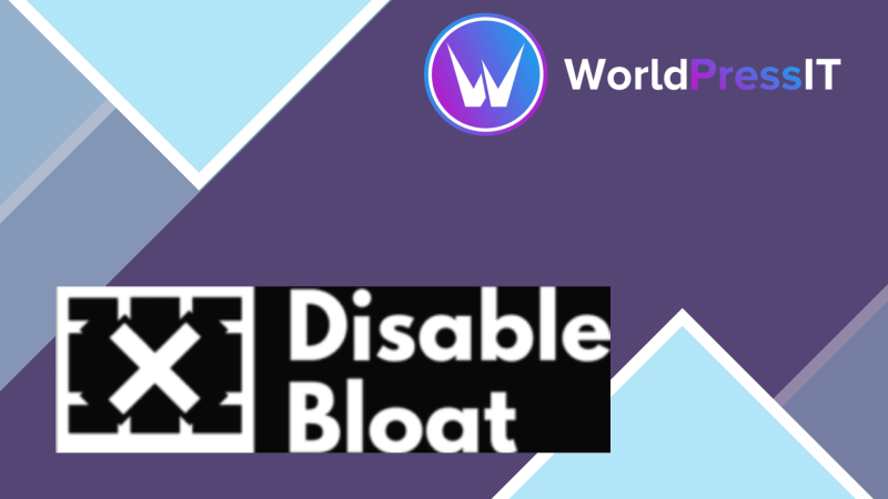 Disable Bloat for WordPress and WooCommerce PRO446141.png