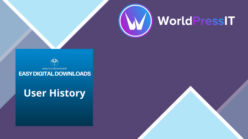 Easy Digital Downloads User History189350.png