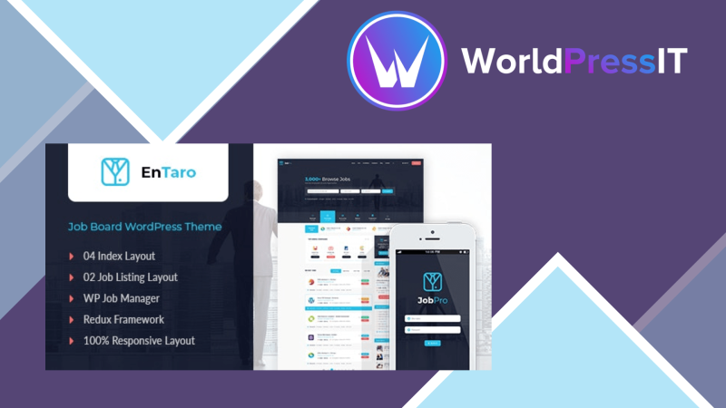 Entaro Job Portal WordPress Theme270982.png