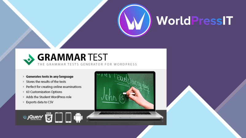 Grammar Test WordPress Plugin271011.png