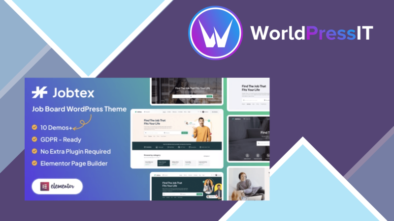 Jobtex – Job Board WordPress Theme447261.png