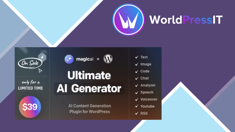 MagicAI for WordPress AI Text Image Chat Code and Voice Generator462631.png