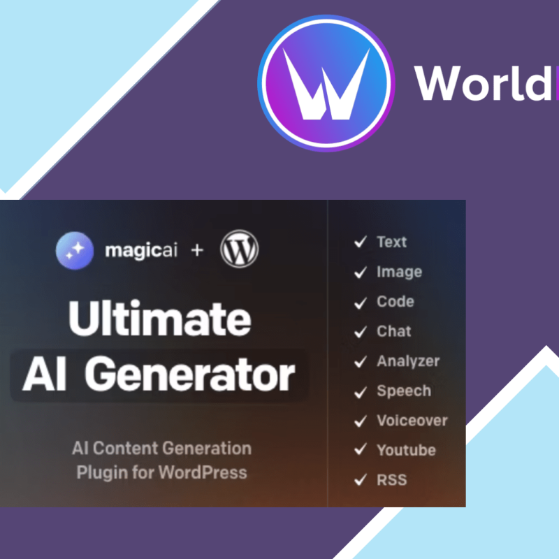 MagicAI for WordPress AI Text Image Chat Code and Voice Generator462631.png