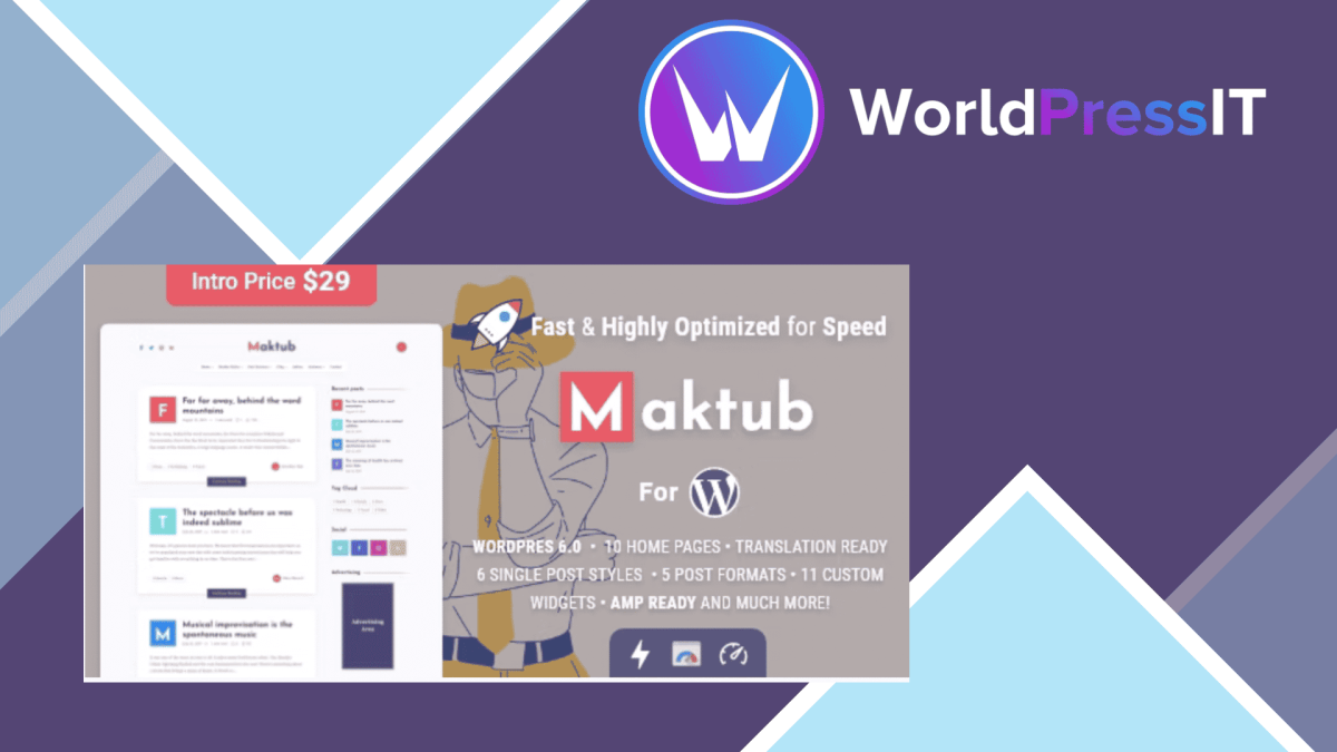 Maktub Minimal and Lightweight Blog for WordPress429781.png