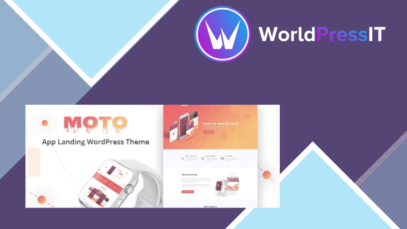 Moto WordPress Landing Page Theme438164.png