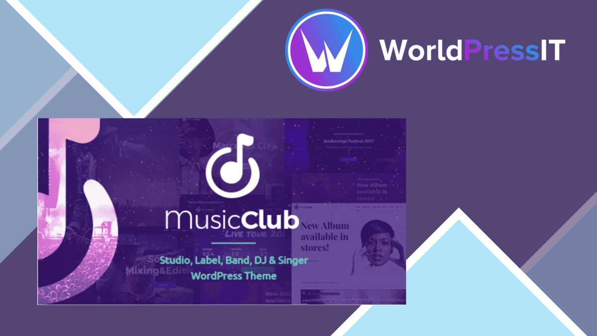 Music Club Studio Label Band DJ or Singer WordPress Theme429728.png