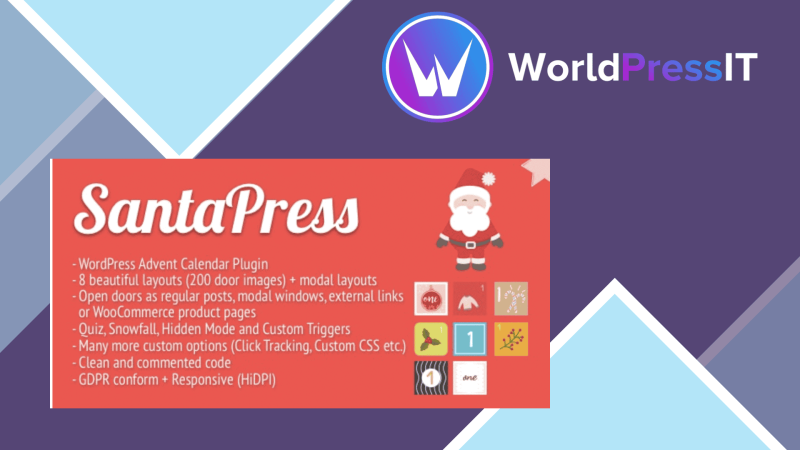 SantaPress – WordPress Advent Calendar Plugin and Quiz Download431330.png