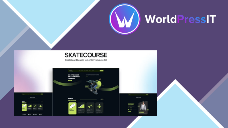 Skatecourse – Skateboard Lesson Elementor Kit445101.png