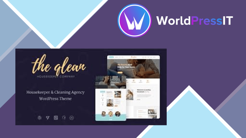 The Qlean Cleaning Company WordPress Theme273945.png