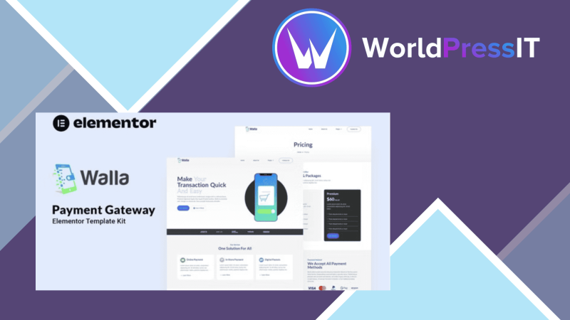 Walla Payment Gateway Elementor Template Kit429480.png