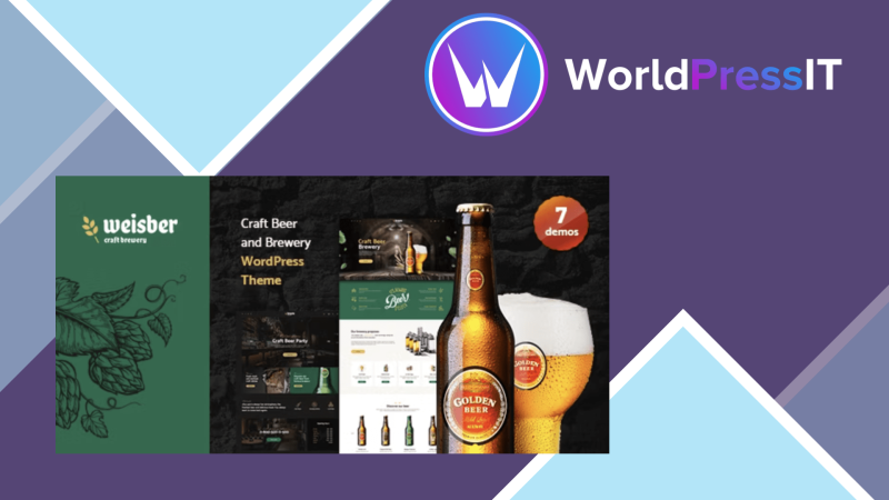 Weisber Craft Beer and Brewery WordPress Theme441499.png