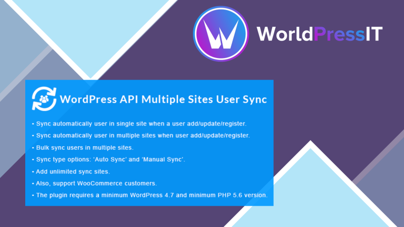 WordPress API Multiple Sites User Sync279755.png