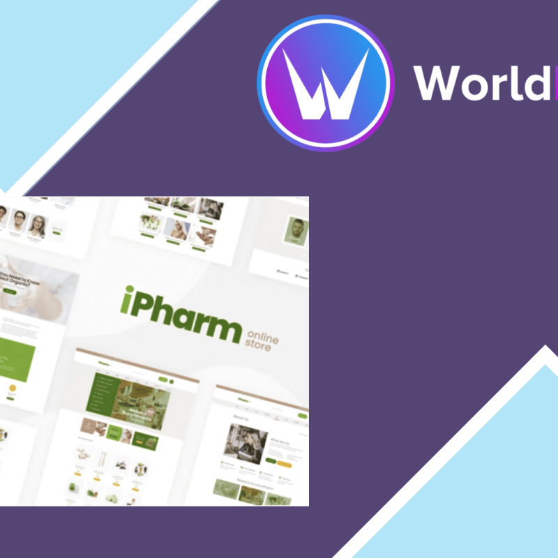 iPharm Online Pharmacy Woocommerce Elementor Template Kit380377.png